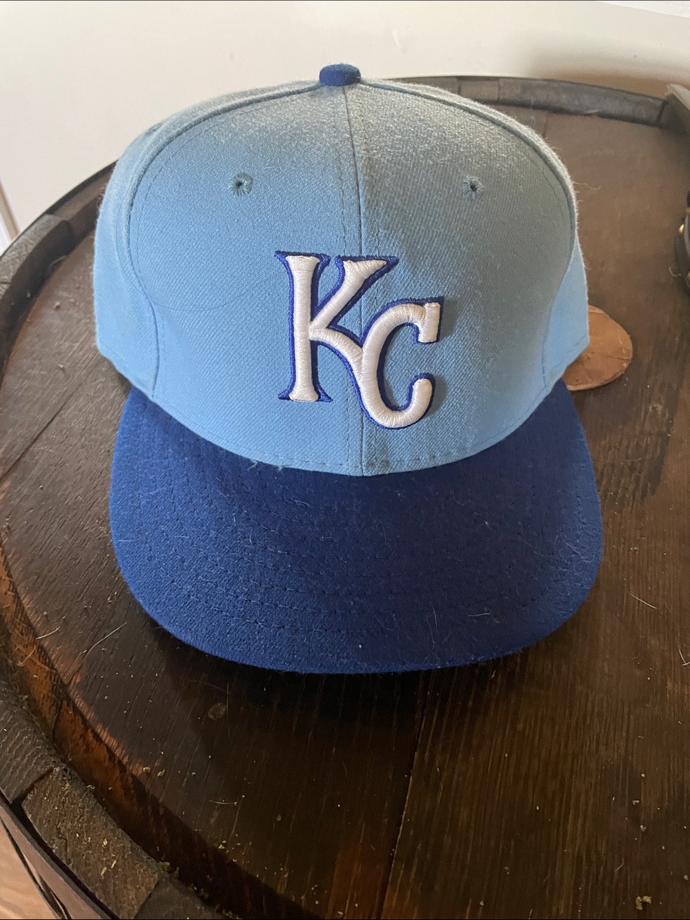 New Era KC Baseball Cap - Light Blue and Navy